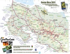 Карта Коста Рики часть 1.